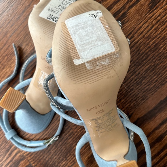 Never worn:Light blue size 6.5 Nine West never worn new - Picture 4 of 6